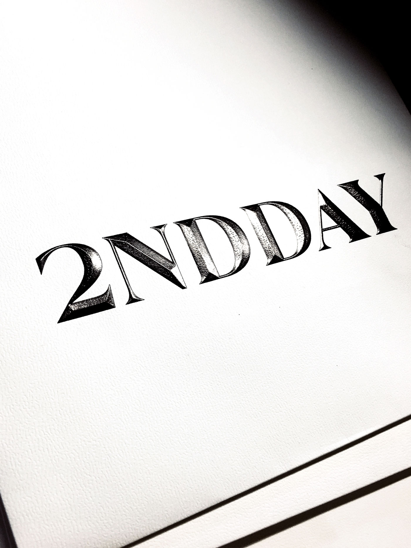 2ndday – Logo print detail