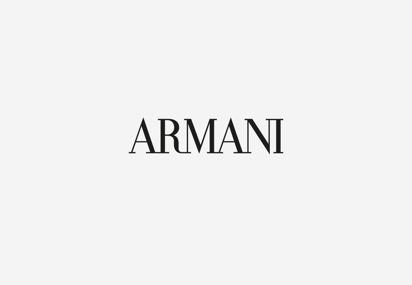 Armani – Creative direction and design consulting