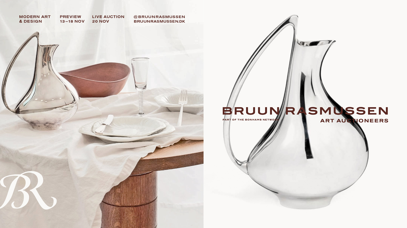 Bruun Rasmussen – Rebranding, advertising & design 02