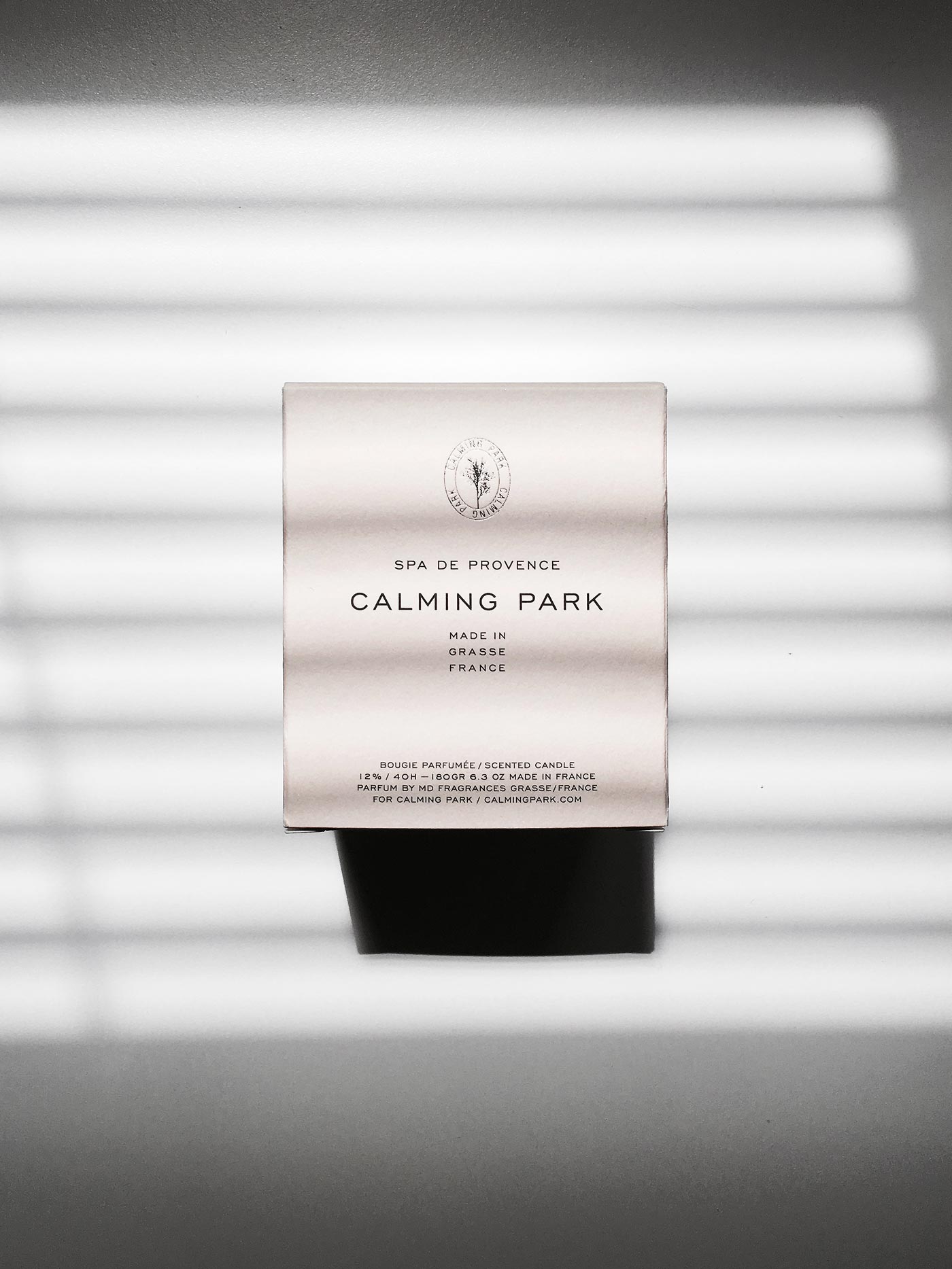 Calming Park – Spa de Provence scented candle
