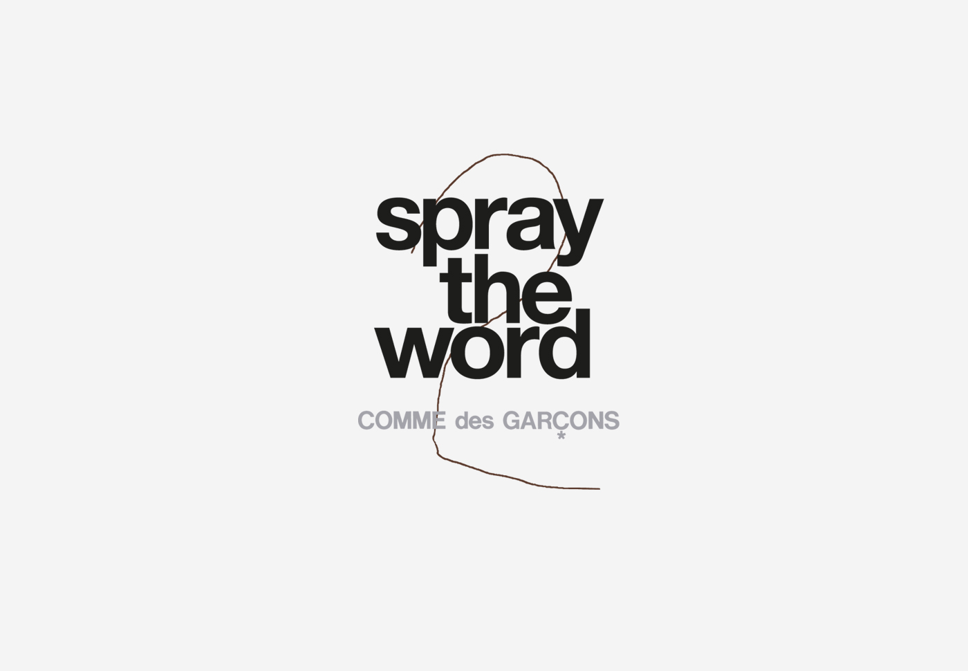 2/Comme des Garçons – Logo