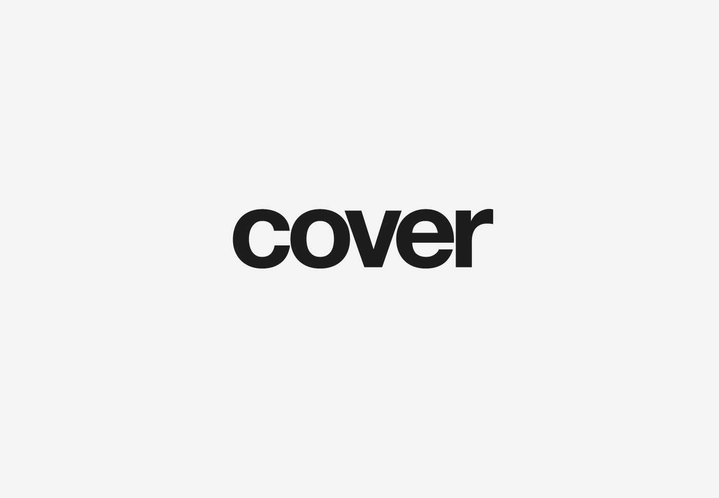 Cover magazine – Naming and logo