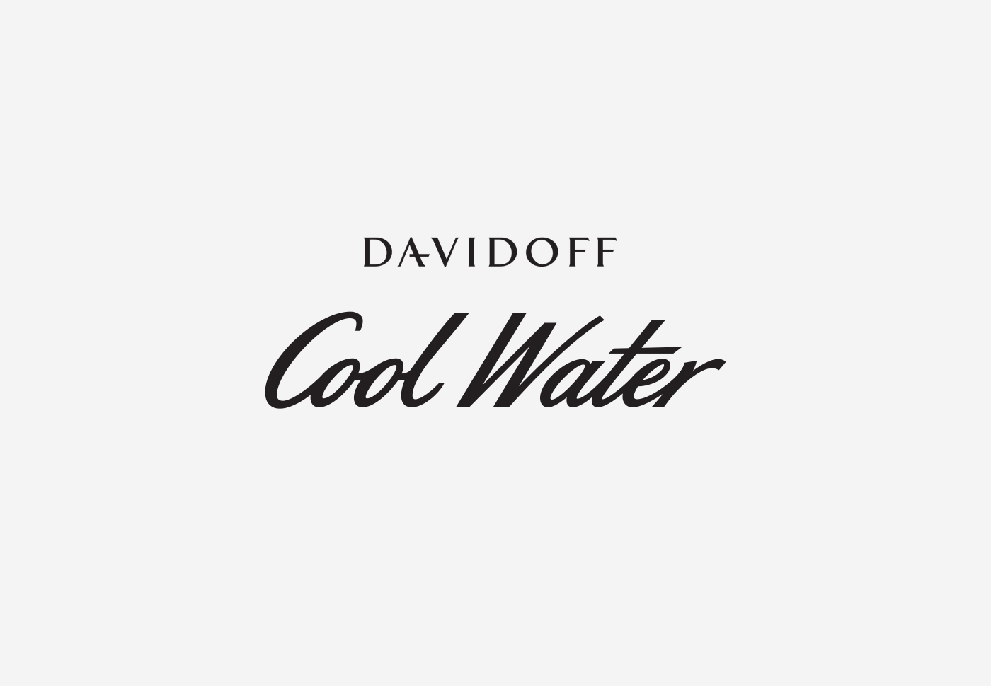 Davidoff – Cool Water revitalised logo