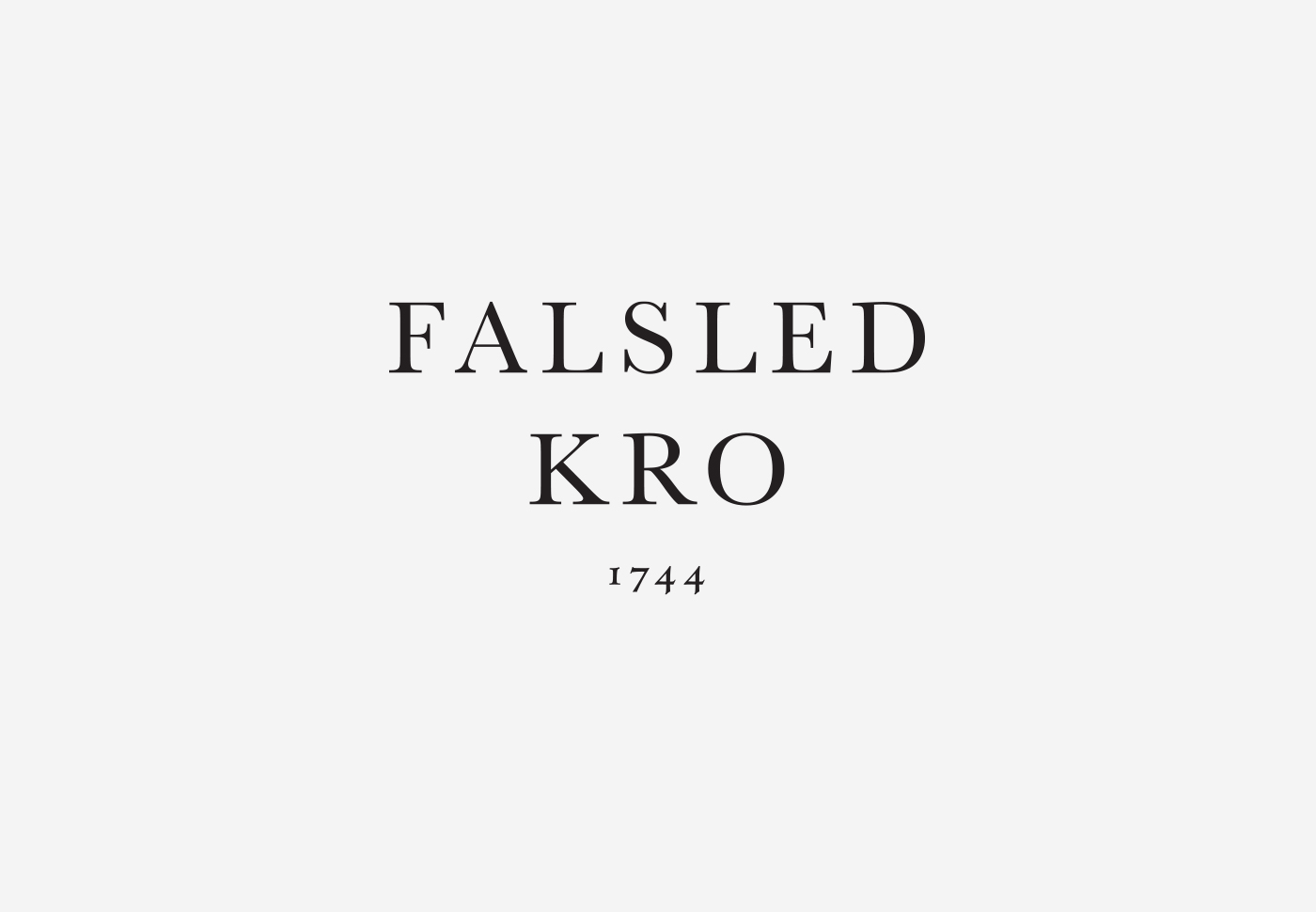Falsled Kro – Brand identity
