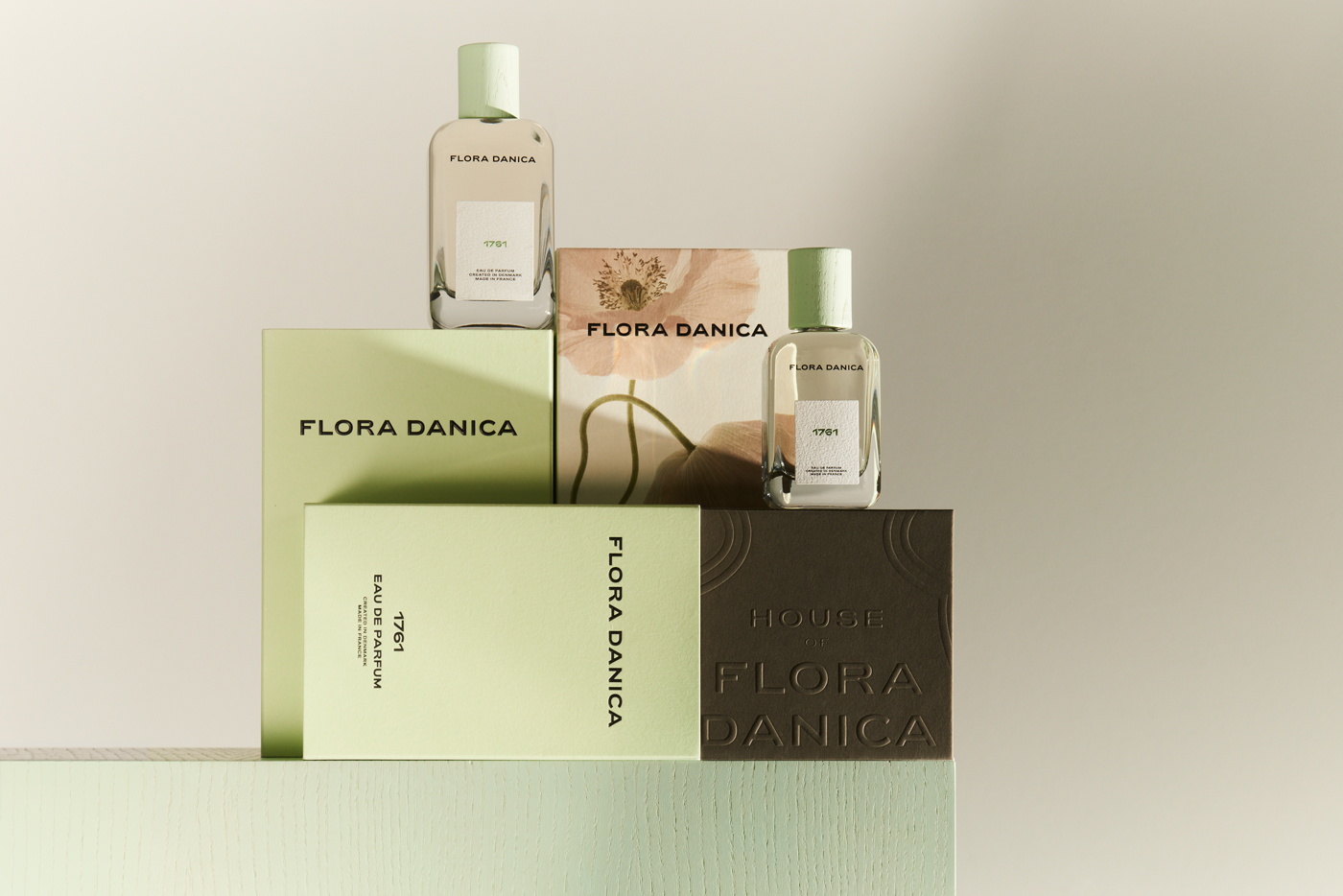 Flora Danica Parfums — Packaging and product design — Still life