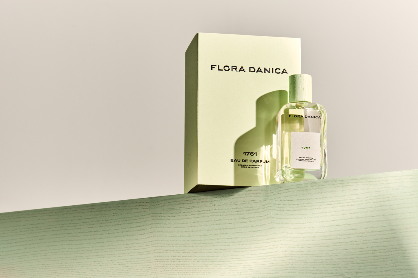 Flora Danica Parfums — Packaging and product design — Still life