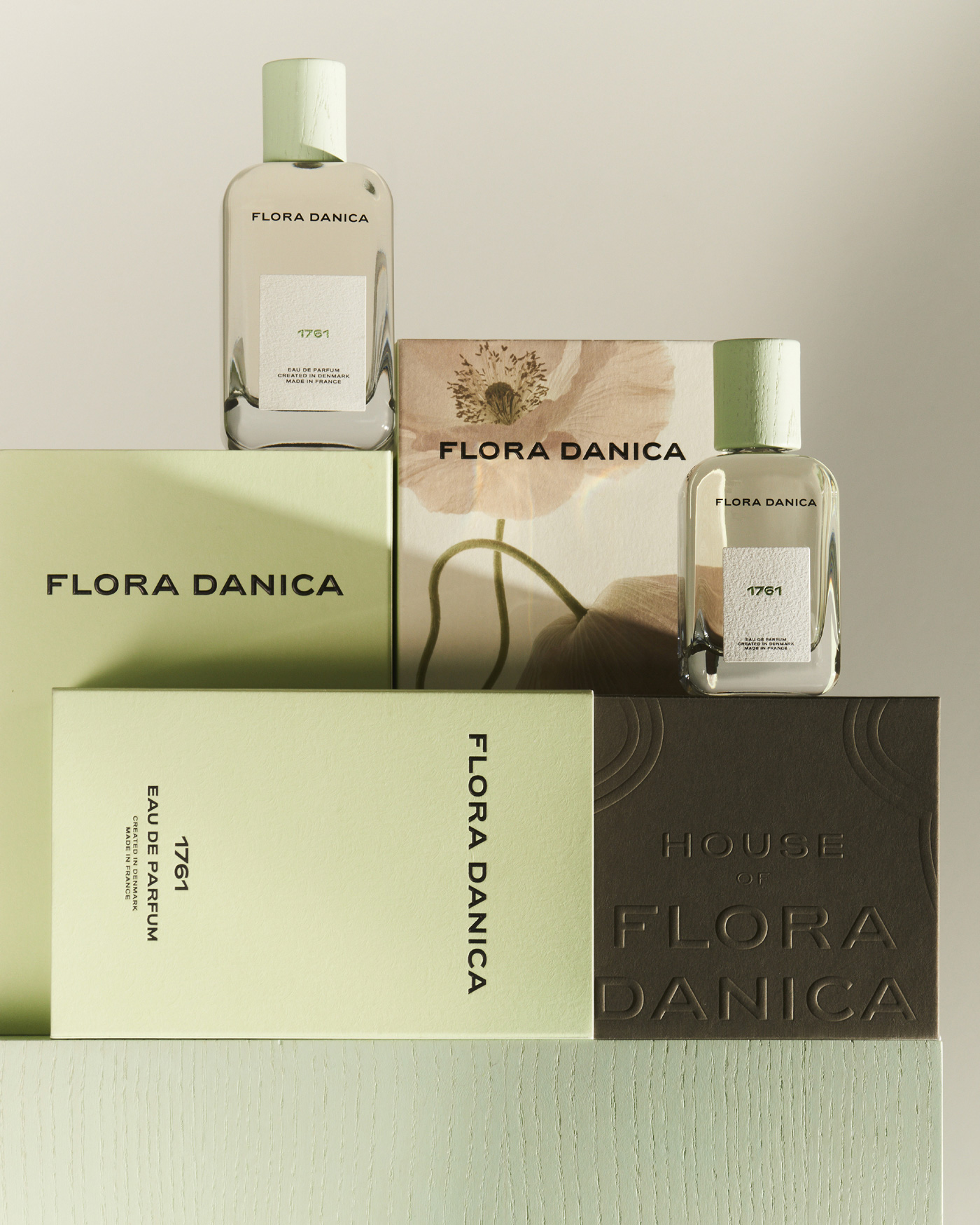 Flora Danica Parfums — Product design