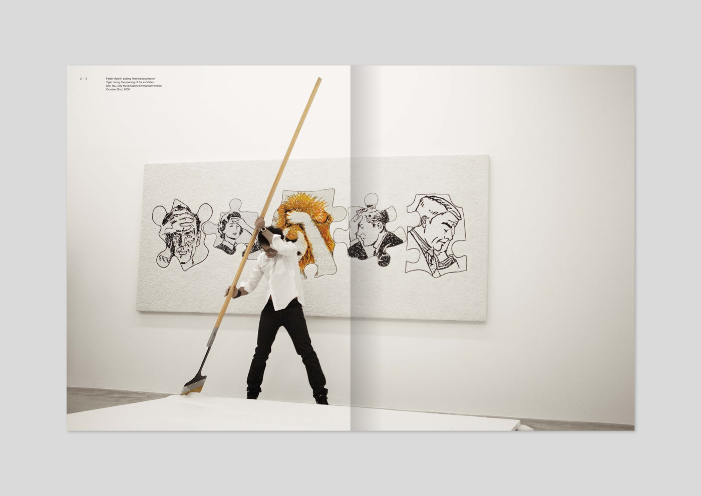 Galerie Perrotin (Paris/Tokyo/Seoul/NewYork/Shanghai/Hong Kong) – Farhad Moshiri monograph