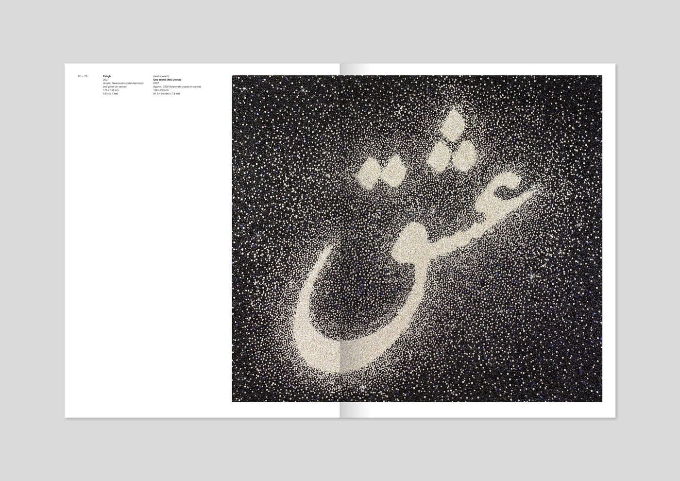 Galerie Perrotin (Paris/Tokyo/Seoul/NewYork/Shanghai/Hong Kong) – Farhad Moshiri monograph