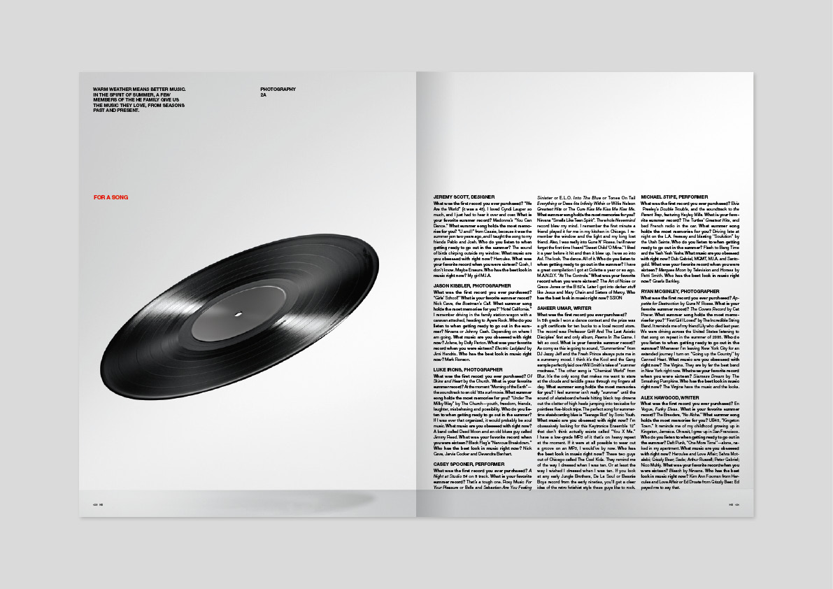 HE magazine – Issue 06 art direction and design