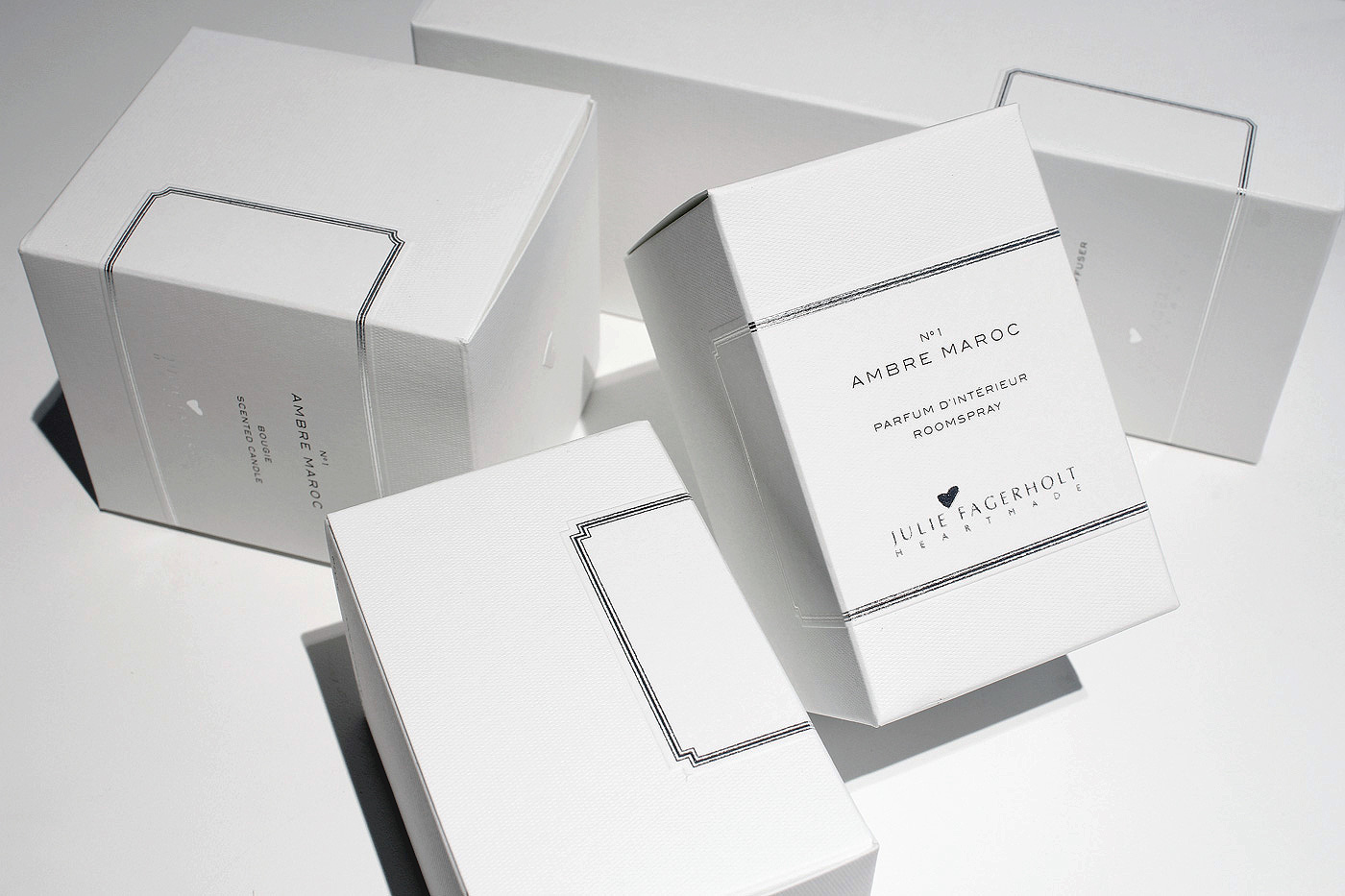 Julie Fagerholt – Heartmade – Fragrance packaging