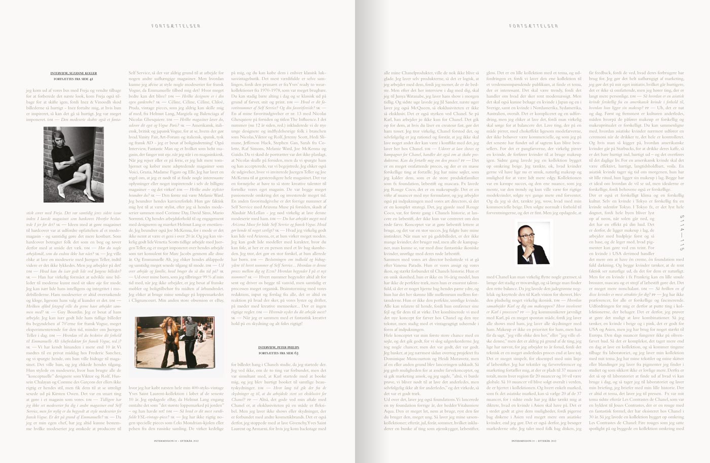 Intermission magazine – Art direction for DK issue