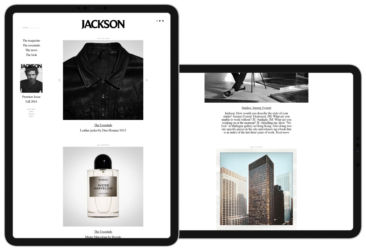 Jackson Magazine – Website