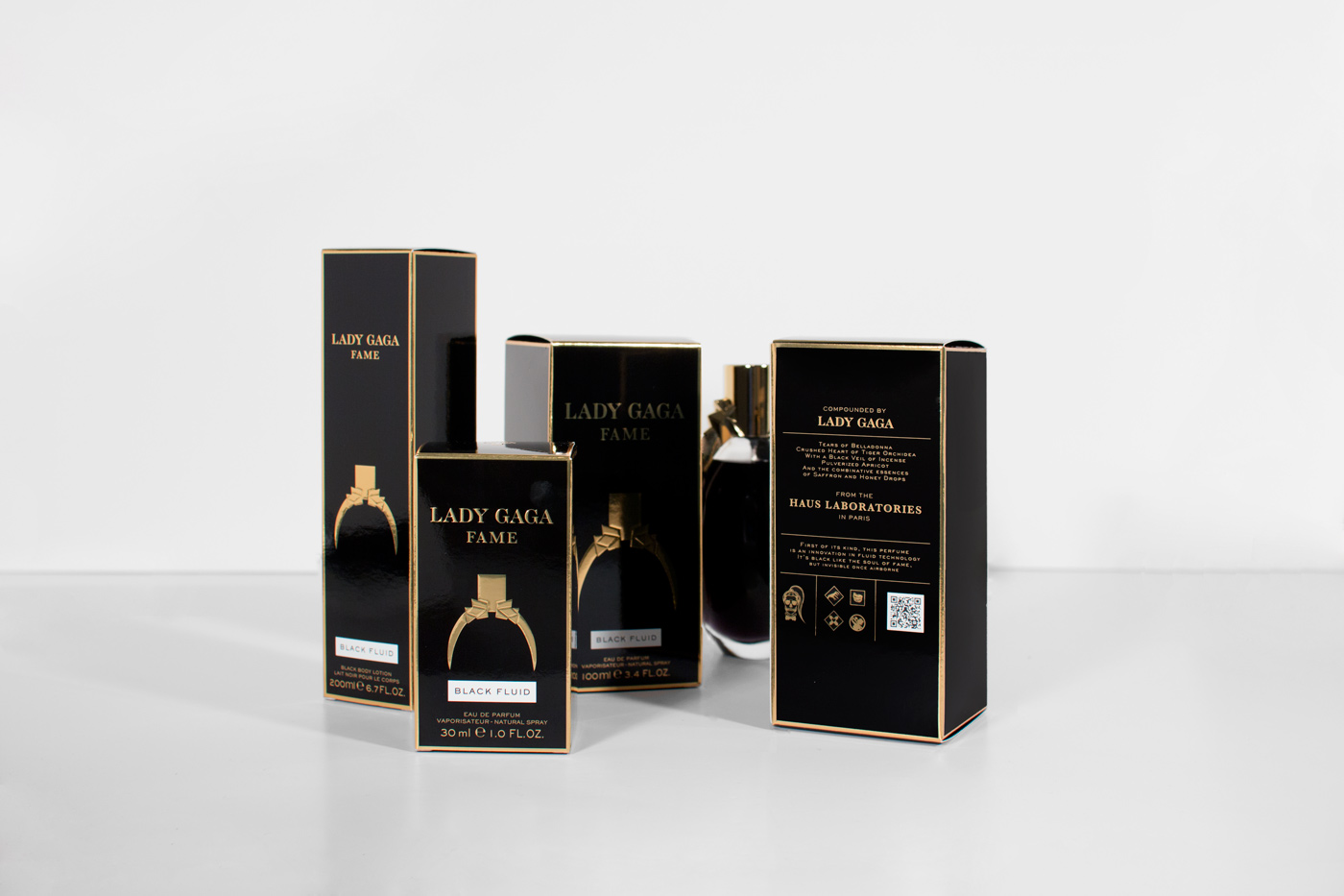Lady Gaga Parfums – Design and packaging consulting