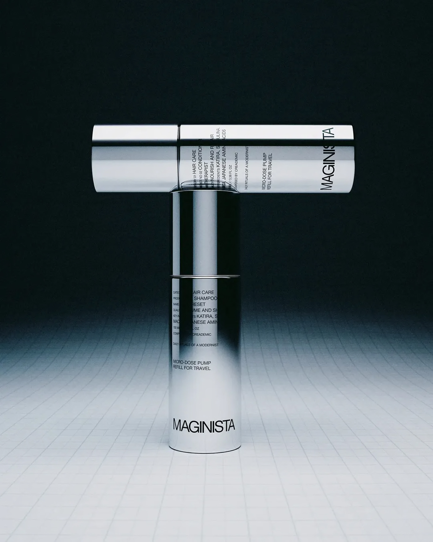 Maginista – Hair care micro dose pump travel refill