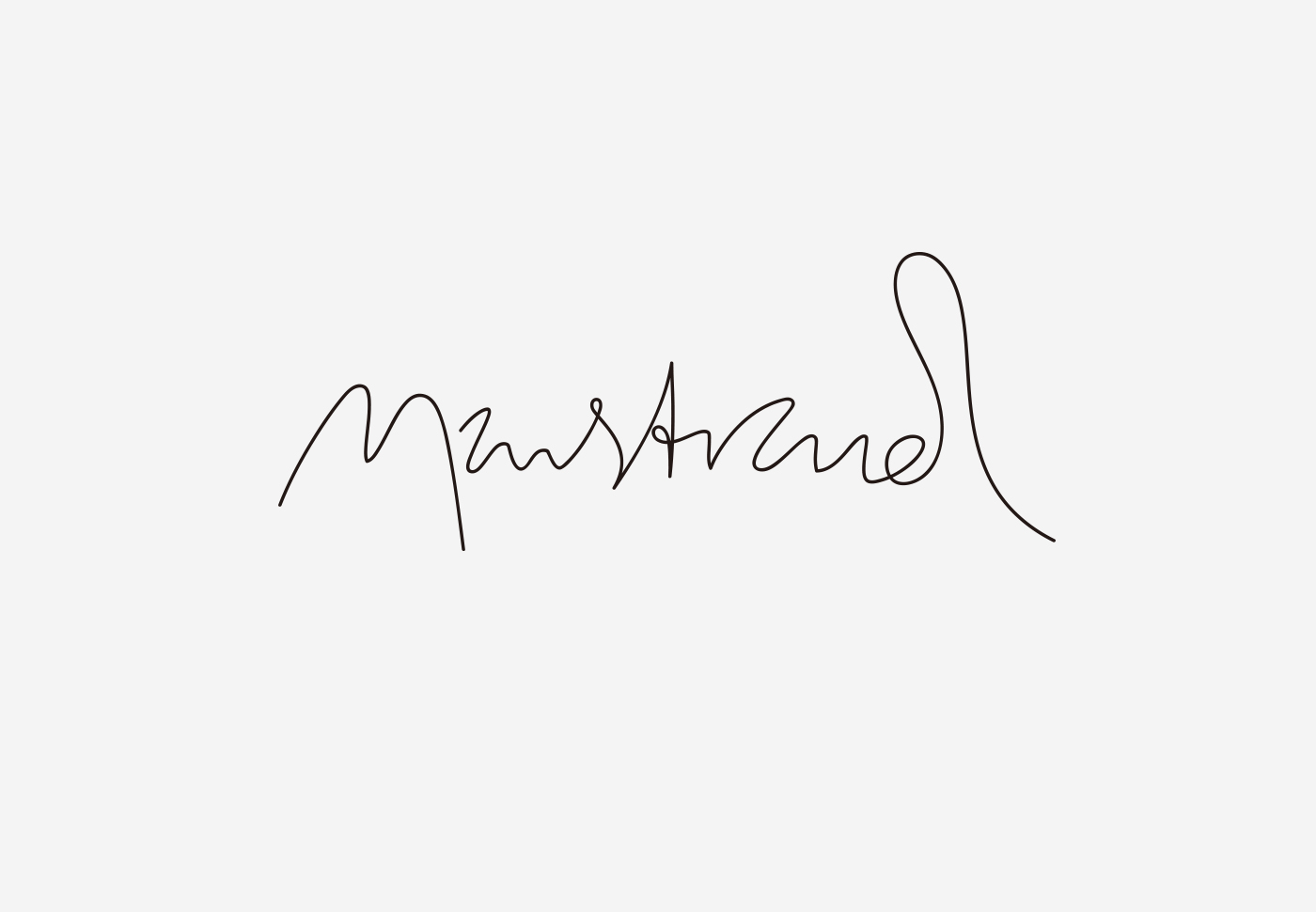 M. Marstrand – Logo