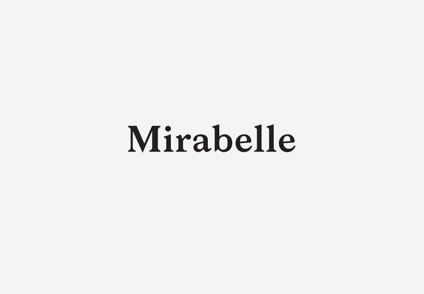 Mirabelle – Visual identity
