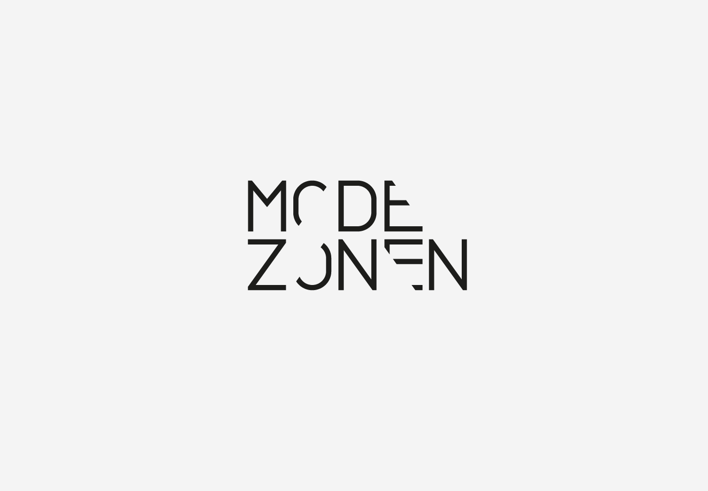 Modezonen – Logo