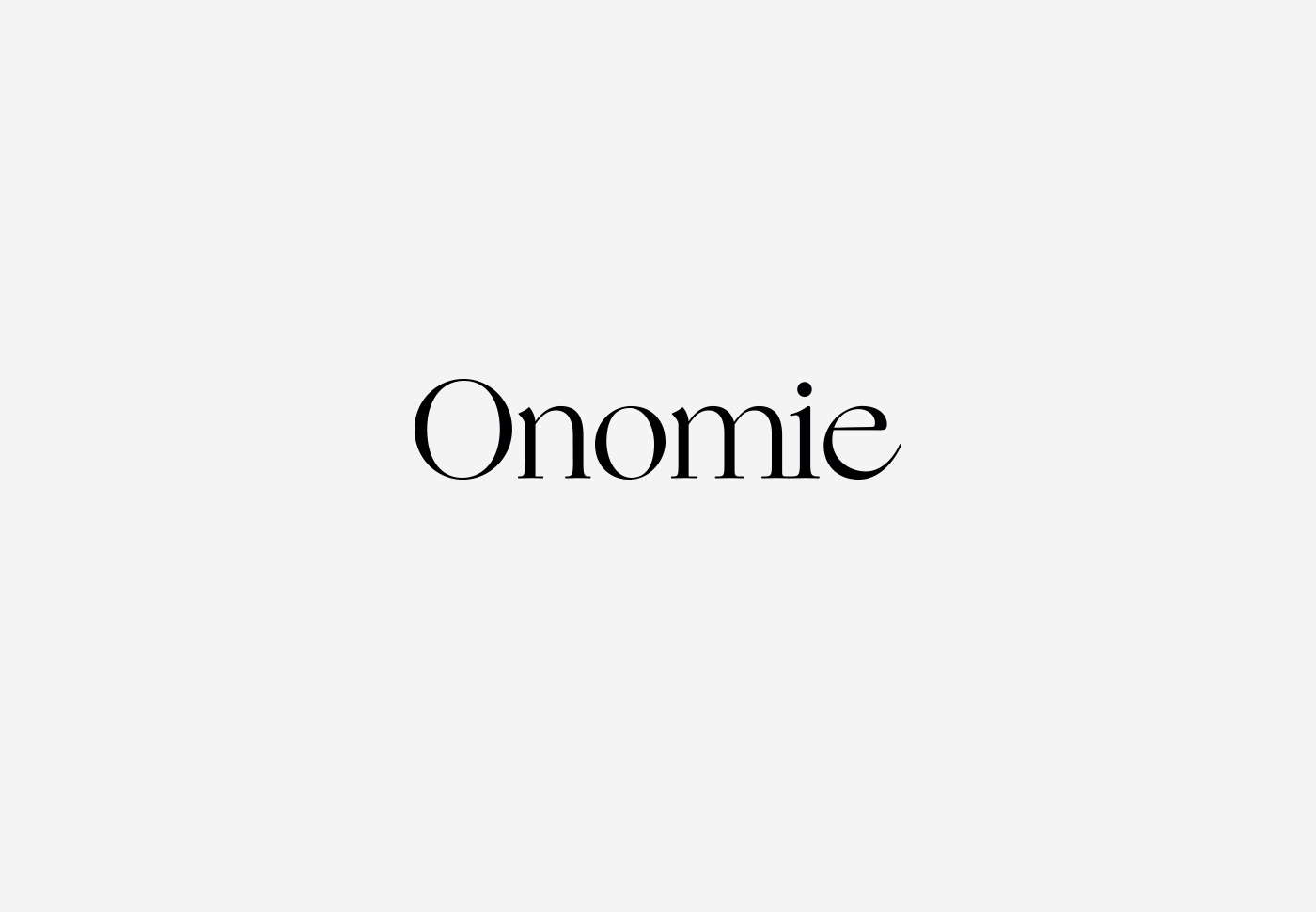 Onomie Beauty – Logo