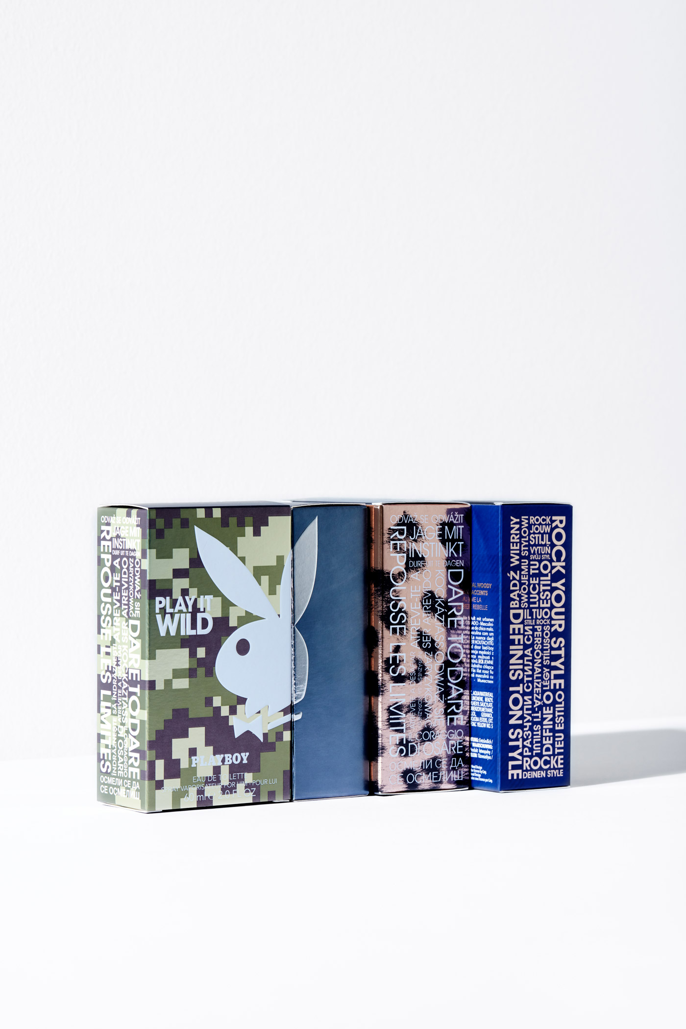 Playboy Fragrances – Packaging re-design