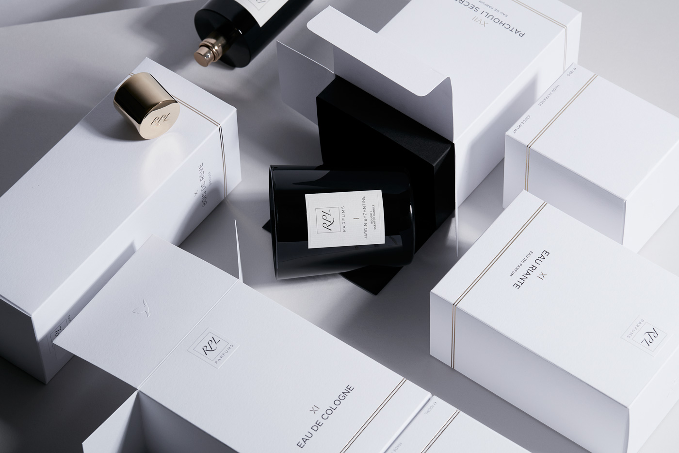 RPL Parfums – Fragrance packaging