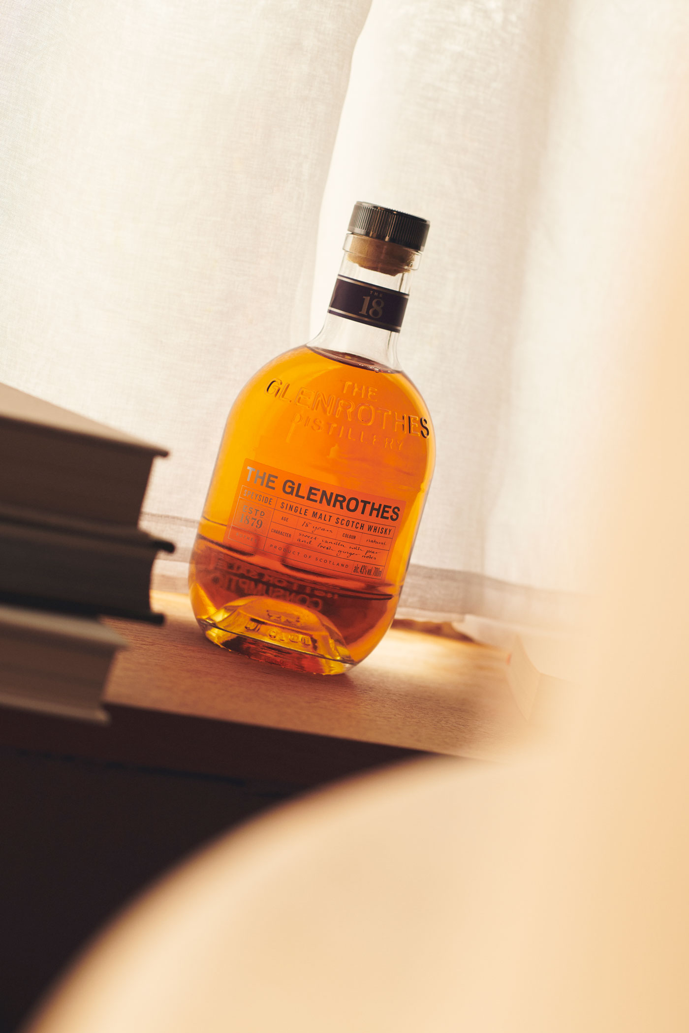 The Glenrothes Whisky – The 25-year image library art direction