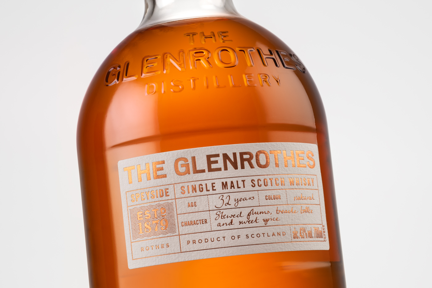 The Glenrothes Whiskey – The 32-year product & packaging design