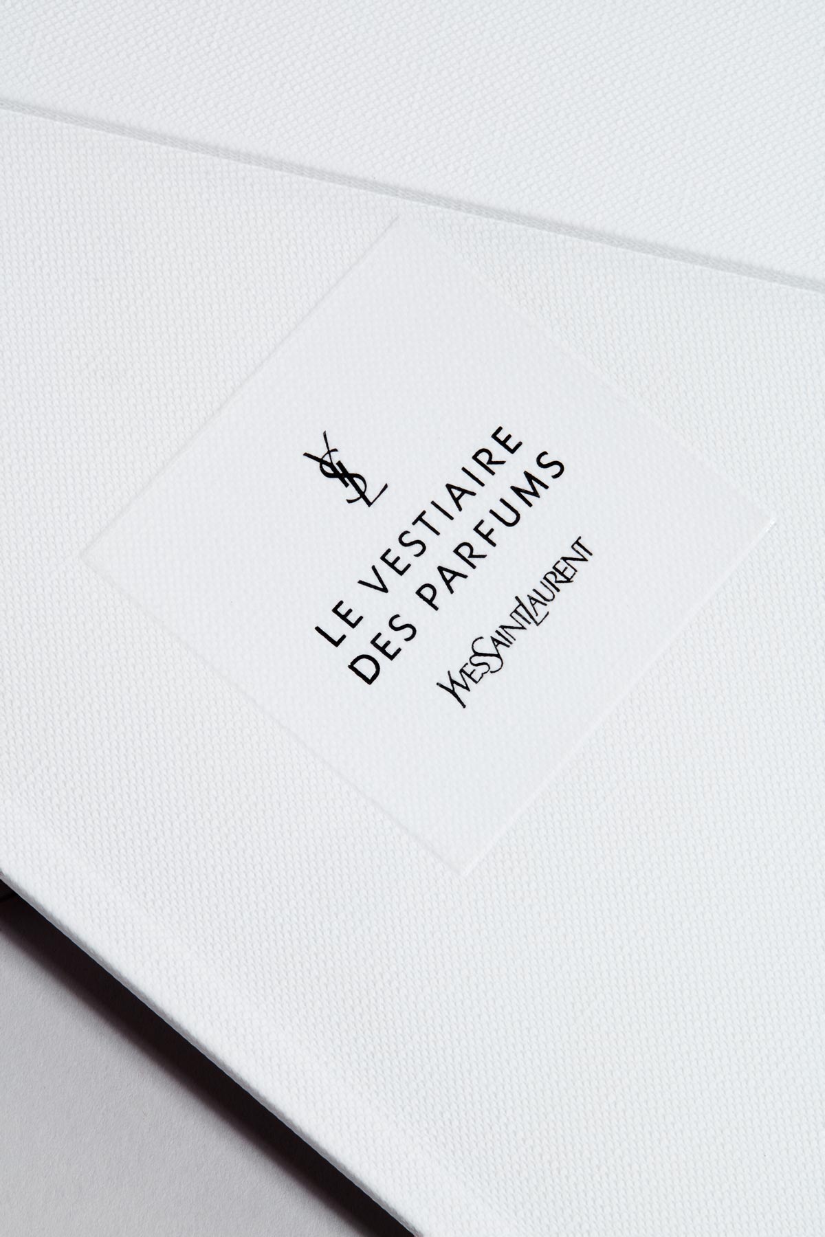 Yves Saint Laurent / YSL Parfums – Fragrance logo – Packaging detail